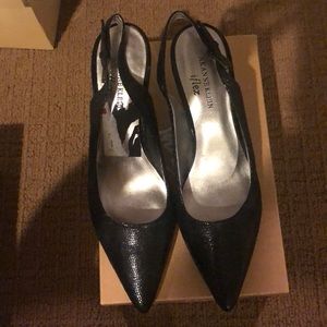 Black Anne Klein Shoes! Very sharp look.